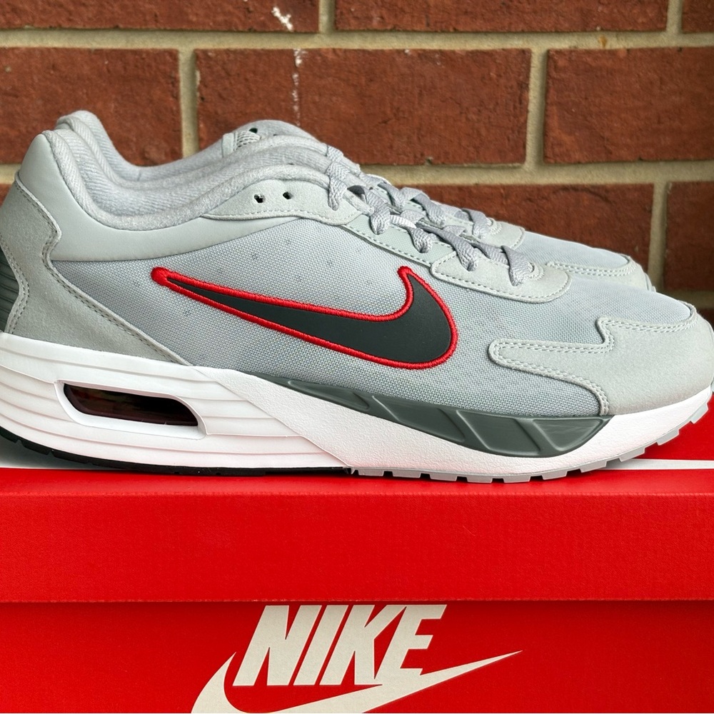 Nike Air Max Solo Cool Grey Black Red Mens New Sneakers Retro Shoes